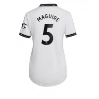 Manchester United Harry Maguire #5 Udebanetrøje Dame 2022-23 Kortærmet